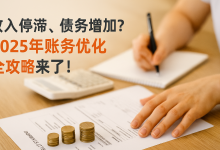 收入停滞、债务增加?2025年账务优化全攻略来了!-财略网