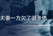 夫妻一方欠了很多债怎么办?先别慌,这3步非常关键!账单压力下如何科学规划分期还款-财略网财略网